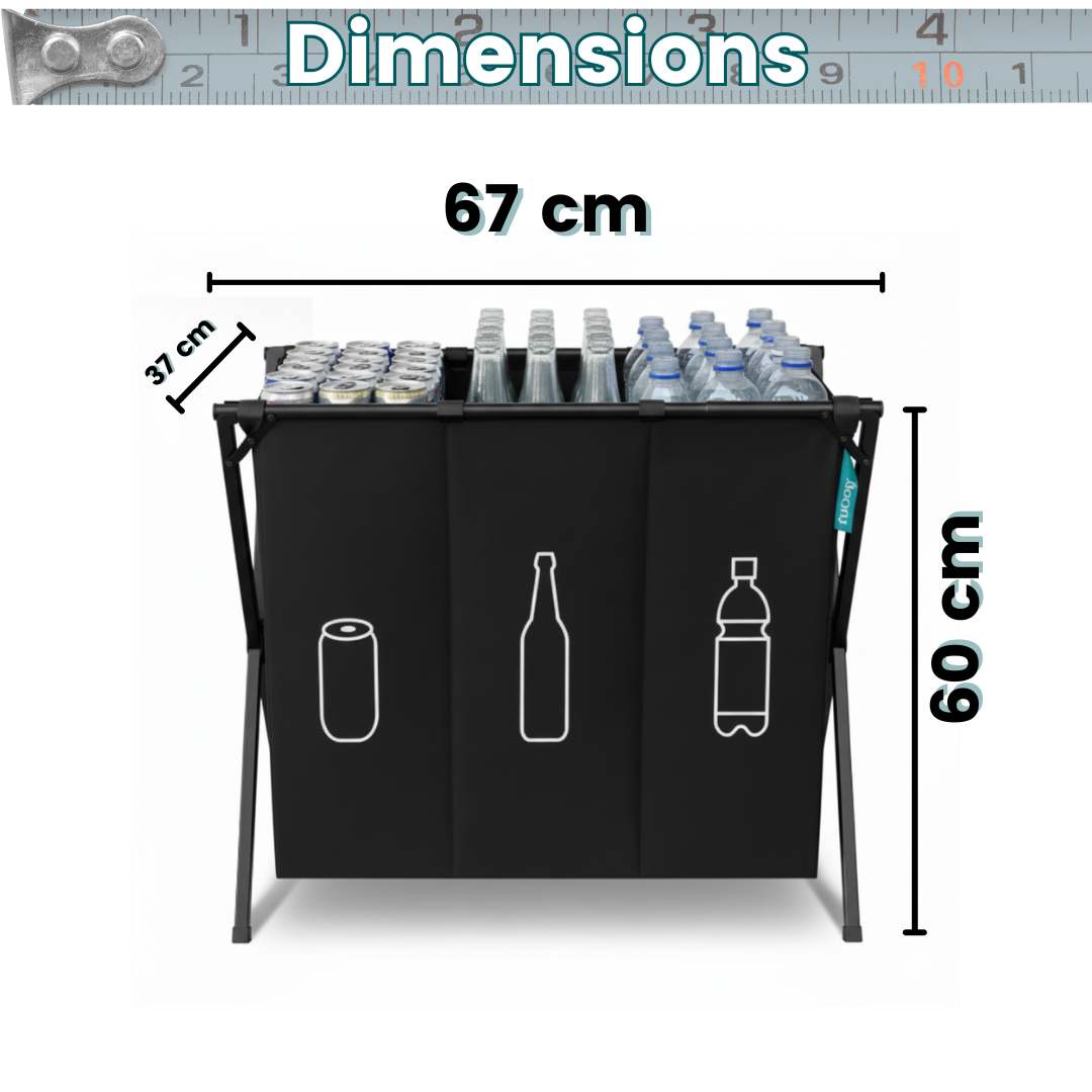 Mobile Recycle Station - V3.0 (Folding Frame)