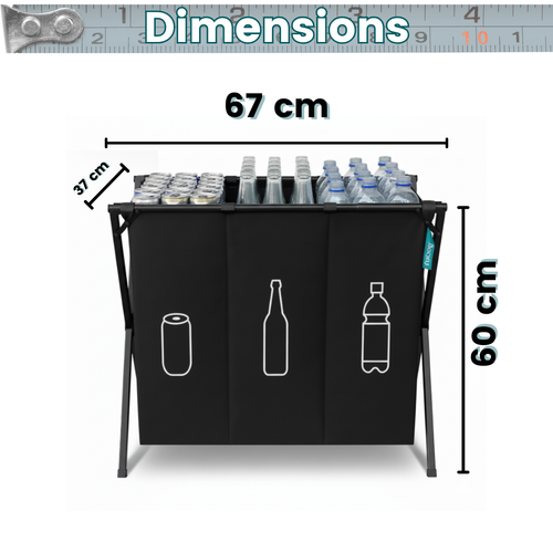 Mobile Recycle Station - V3.0 (Folding Frame)