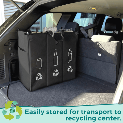 Mobile Recycle Station - 3 Panel - hibag